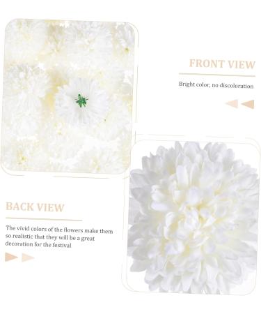 Zerodeko Laundry Room Accessories 200 Pcs Simulation Decorative Flower Silk Cloth Bride Wedding Drum Kit Kids Ivoryx4pcs 6.8 6.8cmx4pcs - Buy Online on GoSupps.com
