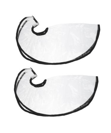 Housoutil 4 Pcs Shampoo Funnel Styling Salon Cape Fastening Household Dye Tools Kit Hair or Elder Spray Bottle 57x25cmx2pcs Assorted Colorx2pcs