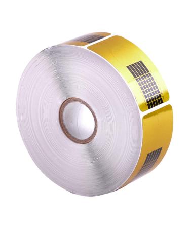 500 Self-Adhesive Golden Nail Stencils for Gel Nails - UV Art Modeling Templates for Perfect Extensions - Buy Online on GoSupps.com