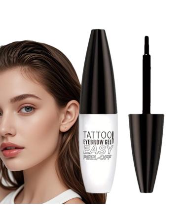 Eyebrow tattoo - Eyebrow gel - Temporary tint - Anti-stain - For natural eyebrow makeup