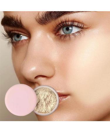  Rietoiu Allaura Beauty Pink Setting Powder Allaura Beauty Blurred Powder Waterproof Fixing Powder Pink Blurred Powder Oil Setting Powder for All Skin Tones (3#) - Buy Online on GoSupps.com
