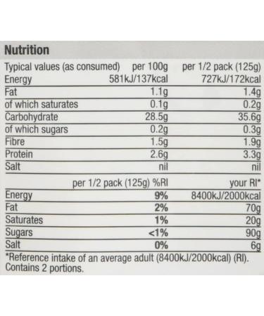 Morrisons Long Grain Micro Rice 250g - Buy Online on GoSupps.com