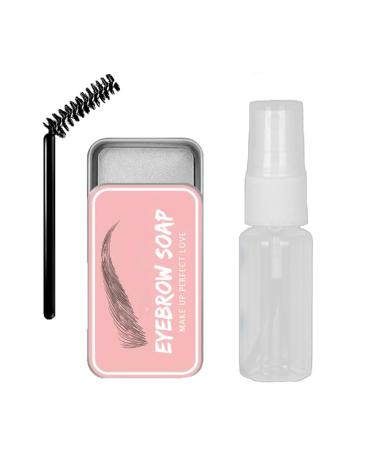 Cr me pour les sourcils et flacon de pulv risation 20ml coiffage des sourcils transparent rafra chissant et durable longue dur e imperm able l'eau grippe naturelle des cheveux mascara-9