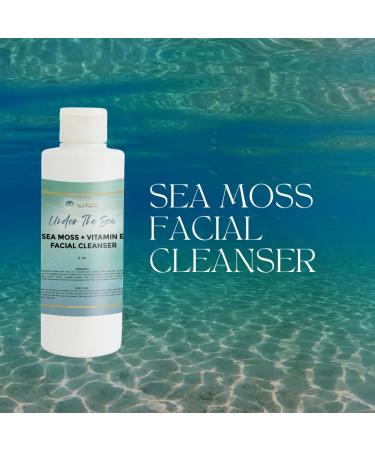 Sea Moss Soap for Facial & Body | Paraben Free | White Willow Bark | Moisturizing for Sensitive Skin | All Skin Types | Acne Eczema Psoriasis Relief | 4oz Bottle - Buy Online on GoSupps.com