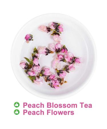 Buy Organic Dried Peach Blossom 40g - Perfect for Tea & DIY Crafts | International Shipping - Buy Online on GoSupps.com