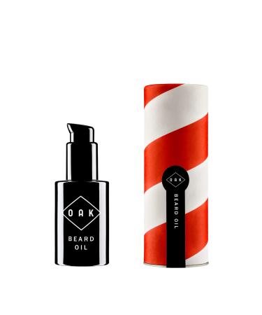 Oak Beard Oil I Bart l Bart Conditioner (30 ml): Makes the beard soft with organic oils.Natural beard care for men with 3-day beard to full beard.Vegan certified natural cosmetics from Berlin.