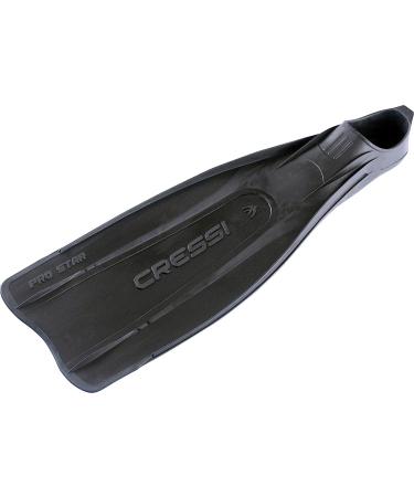 Cressi Adult Reactive Full Foot Scuba Diving Fins | Pro Star | Made in Italy | EU 37/38 | US Men 5.5/6.5 | US Women 6.5/7.5 - Buy Online on GoSupps.com