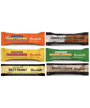 Barebell Protein Bars 6 Flavor Variety - 12 Bars