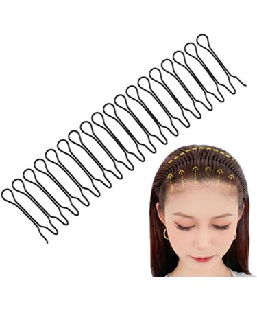 Wire Hair Comb - Invisible U Pin Hair Side Combs | Hair Finishing Fixer Comb | Hair Updo Styling Tools | U Pin Stretchable Hair Side Combs | Decorative Bangs Holder For Women & Girls Hairstyle - Buy Online on GoSupps.com