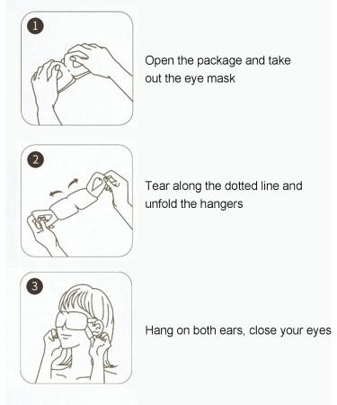 6 Pcs Steam Eye Mask for Dark Circles & Puffiness - Self-Heating, Disposable Eye Masks for Relaxation & Fatigue Relief - Buy Online on GoSupps.com