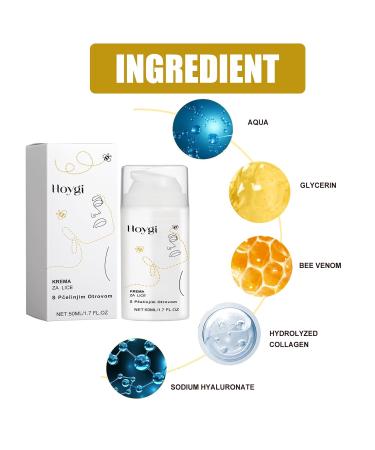 JOYVOIDX Bee Venom Anti-Aging Face Cream with Collagen Hyaluronic Acid and Niacinamide Wrinkle Reducing and Firming Formula for Youthful Skin Nourishing Moisturizer 1.7 Fl Oz - Buy Online on GoSupps.com