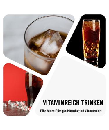 Nutrify Vital Fitness Drink 1:80 Syrup Set - Waldmeister & Cola - Sugar-Free Low-Calorie Sports Beverage Concentrate with Vitamins & L-Carnitine - 2x1L Pack (160L Total) - Buy Online on GoSupps.com