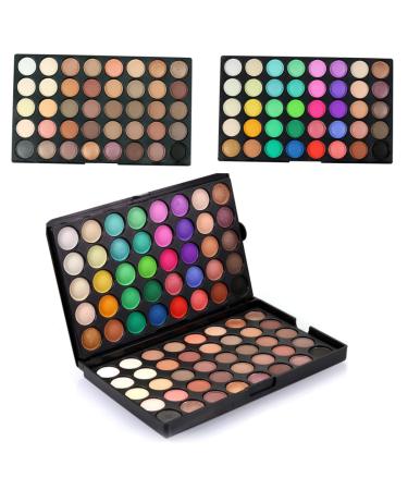 Beavorty 3pcs 80 Color Matte Eyeshadow Palette - Premium Eyeshadow Powder for Stunning Makeup Looks - International Shipping Available - Buy Online on GoSupps.com