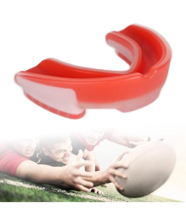 Verdant Touch Basketball & Soccer Mouthguard - Shock Protection for Adults - Red & White EVA Athletic Mouthguard - Buy Online on GoSupps.com