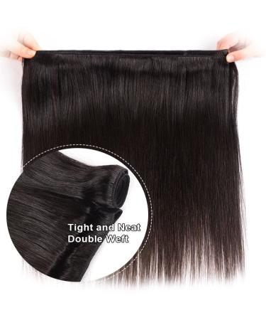 LUXEDIVA Brazilian Virgin Remy Silky Straight Hair 4 Bundle Deal - 26/28/30/30 Inch - Buy Online on GoSupps.com