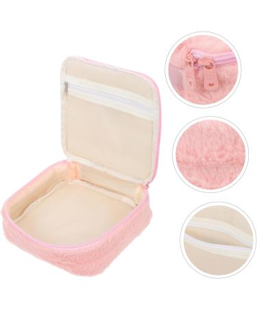Healifty 5pcs Plush Storage Bag Set - Women's Travel Toiletry Makeup Bag - Napkin & Tampon Holder - Small Item Container - Buy Online on GoSupps.com