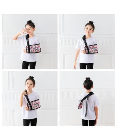 Buy Stylish Butterfly Toddler Arm Sling - Colorful Pediatric Brace for Shoulder & Elbow Support - Ideal for Kids Injuries (Right/Left - Buy Online on GoSupps.com