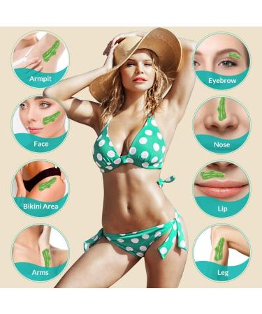 Yaoju Wax Hair Removal Set | Electric Waxing Kit with 400g Wax Beads & 30 Spatulas - Pain-Free Hair Removal (A-Black) - Buy Online on GoSupps.com