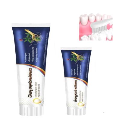 Ginseng propolis preservation toothpaste tooth white toothpaste ginseng propolis tooth white toothpaste ultimate cleaning toothpaste (2PCs)