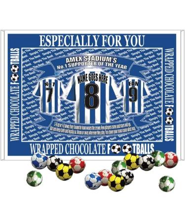 Brighton Football Shirt Personalised Gift Boxed Sweets - Buy Online on GoSupps.com