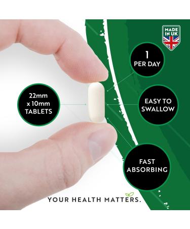 L-Lysine 1100mg High Strength - 240 Vegan & Gluten Free Tablets | Cold Sore Treatment & Essential Amino Acid Supplement | Made in The UK by Nutravita - Buy Online on GoSupps.com