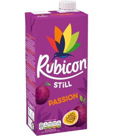 Carton Juice Bundle which Contains Rubicon Still Passion Juice Drink 1l - Pack of 2 with Grocery List Card - Buy Online on GoSupps.com