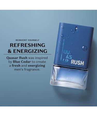 O Botic rio Quasar Rush Eau De Toilette Fresh Aquatic Fougere Cologne for Sporty and Nature-Loving Men 3.4 Ounce - Buy Online on GoSupps.com