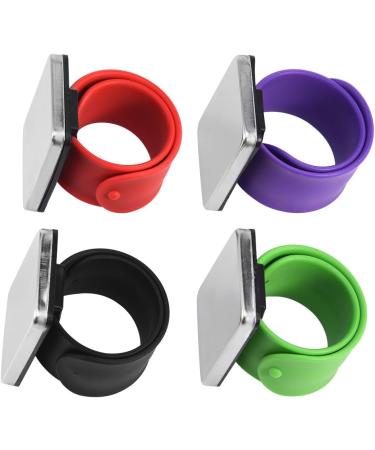 Magnetic Hair Clips Bracelet | Hair Clip Collector & Hairdresser Accessories | Black Hairpin Holder for Salon Styling - Buy Online on GoSupps.com