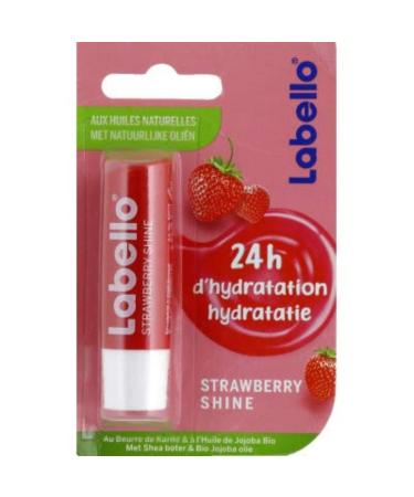 Labello Cherry Shine Lip Care with Natural Oils - 4.8g Tube