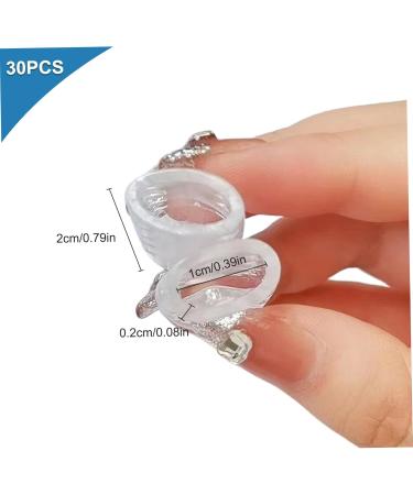 30Pcs Toe Protectors - Anti-Friction Transparent Silicone Toe Separators Breathable & Sweat-Proof Soft Caps for Men & Women | Improve Comfort & Prevent Foot Pain - Buy Online on GoSupps.com