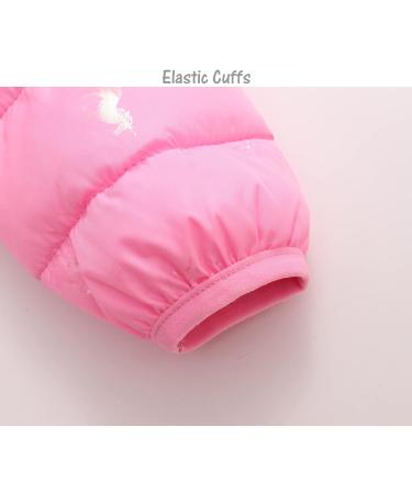 Pink Hooded Toddler Puffer Coat | Kids Winter Jacket for Boys & Girls 4-5 Years | Lightweight & Waterproof Outwear - Buy Online on GoSupps.com