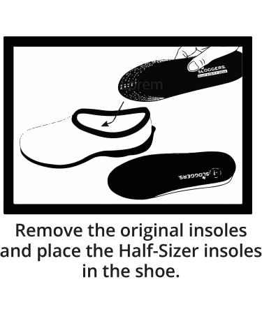 Sloggers Half-Sizer Insoles for Men - Size 11/12 - Perfect Comfort for Large Outdoor Muck Boots & Shoes - Buy Online on GoSupps.com