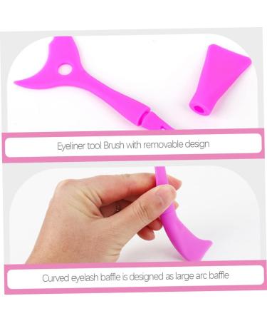 OHPHCALL 3pcs eyeliner eyeshadow baffle molde de para resina mascara shield silicone eyeliner shield - Buy Online on GoSupps.com