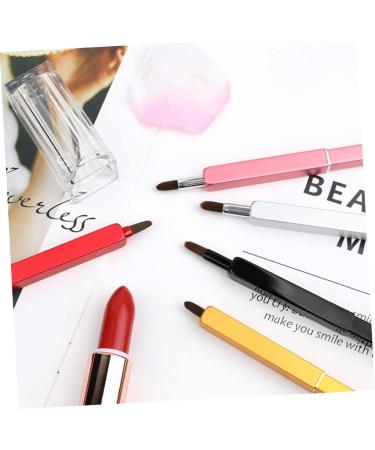FRCOLOR Makeup Tool Kit Lip Gloss Makeup Brush Tool Cosmetics Lip Brush Lip Brush Applicator Makeup Lip Brush Mini Lipsticks Handy Lip Brush Make up Lip Liner Brush Travel 9.3*1cm Black - Buy Online on GoSupps.com