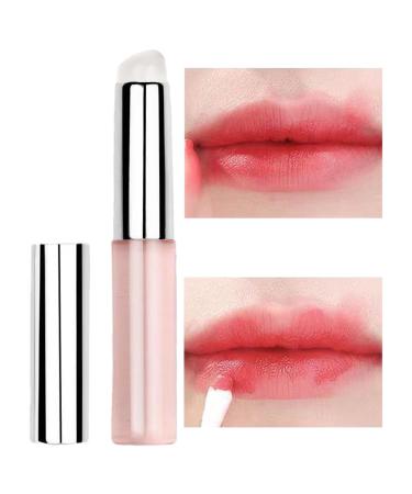 Silicone Lip Brush Applicator Silicone Lip Brush with Cap | Lipstick Applicator for Women | Portable Lip Balm Applicator for Lipstick Lip Gloss Cap Lip Makeup Brush Concealer Applicator Transparent Color