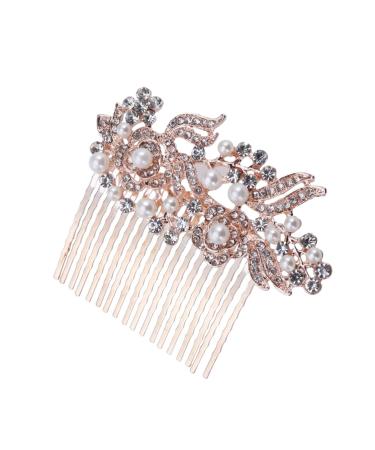 FRCOLOR Bridal Hair Accessories Tiara Wedding Hair Comb Bridal Hair Comb Bride Korean Version Accessories Wedding Hair Accessories