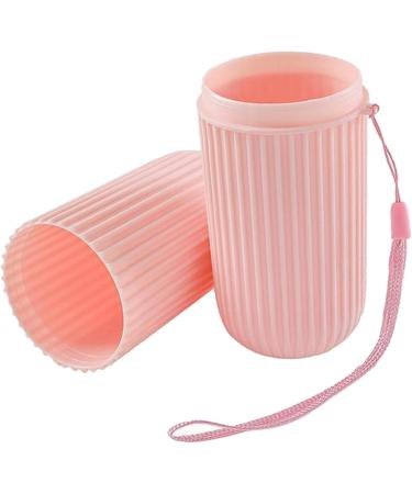 Milageto 6x Travel Toothbrushes Etui - Easy Travel Containers with Wash Mug Holder for Business Trips - Buy Online on GoSupps.com