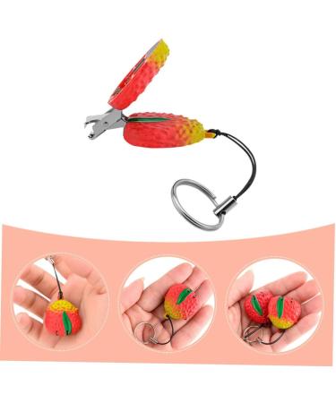 Beavorty Strawberry Nail Toddler Nail Clipper Fruit Nail Clippers for Women toenail Clippers Mini Nail Clippers Portable Fingernail Clipper Child Stainless Steel Tool fold - Buy Online on GoSupps.com