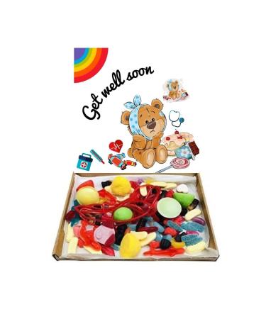 Child's Kids Get Well Soon Gift Pick n Mix Sweets Hamper Present 300g