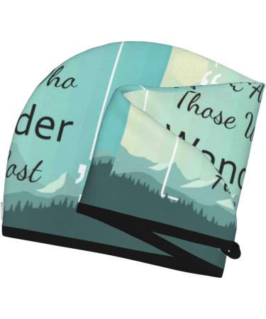 Buy Hair Towel Wrap - Fast Drying Turban with Button | Quick Hair Drying Solution - Buy Online on GoSupps.com