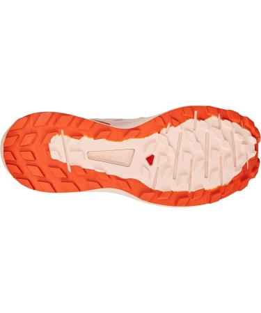 Salomon Women's Sense Ride 4 Trail Running Shoes - Sirocco/Peachy Keen/Red Orange - Size 9 - Buy Online on GoSupps.com