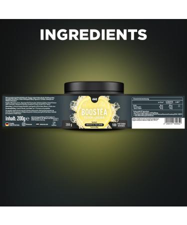 ESN Boostea Infused Ice Tea Lemon 200 g Booster with Caffeine Powder and Green Tea Extract Infused Ice Tea Lemon 200.00 g (Pack of 1) - Buy Online on GoSupps.com