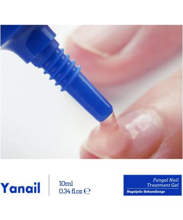 Yanail 2-in-1 Nail Mycosis Night Nail Care with Gel and Caps Nail Mycosis Treatment Renew Nail While You Sleep 10 ml - Buy Online on GoSupps.com
