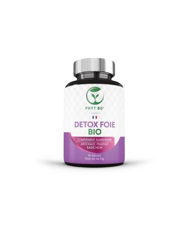 Cure detox foie naturelle. Soutient le bien- tre du foie et soulage la digestion difficile contient de l'artichaut radis noir et pissenlit issue de l'agriculture biologique