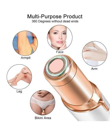 La'Color 18K Gold Plated Facial Hair Remover Replacement Heads - Pack of 4 - Buy Online on GoSupps.com