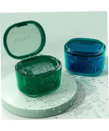 Frcolor 4-Piece Retainer Storage Box - Portable Prosthesis Holder & Travel Case for Bathing Care - Buy Online on GoSupps.com
