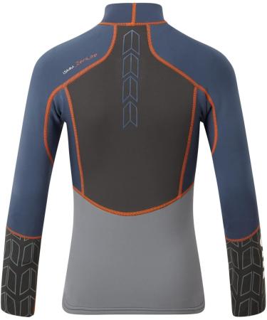 Gill Junior Zenlite Neoprene Top Ocean/Steel Grey, Medium | Ideal for Watersports, Sailing, Boardsports, SUP, Kayaking, Windsurfing - Buy Online on GoSupps.com