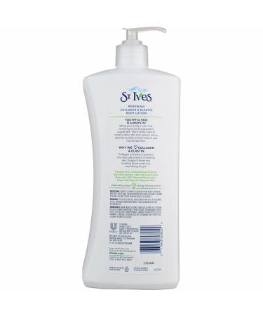 St. Ives Renewing Collagen & Elastin Body Lotion 21 fl oz - Hydrating Skin Care - Buy Online on GoSupps.com
