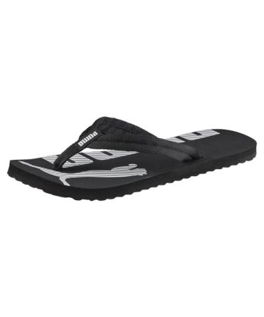 PUMA Unisex Epic Flip V2 Sandals 38 EU Black White