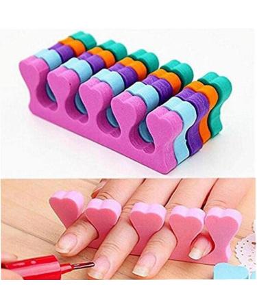 Onsinic 20 PCS Colorful Toe Separators | Soft Sponge Toe Divider Set for Comfort | International Shipping Available - Buy Online on GoSupps.com